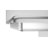 52'' L x 22'' W Silver Freestanding Service Sink