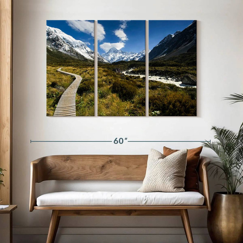 Sentier Hooker Valley, H 32 po x l 50 po