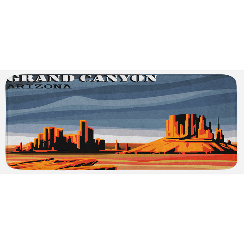 Tapis de cuisine canyon