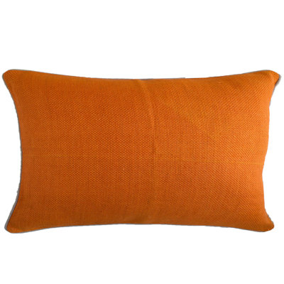 Housse de coussin en duvet et lin