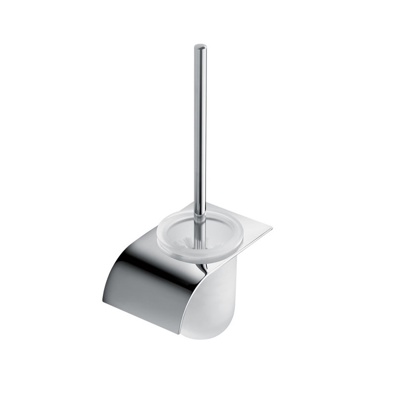 Joule Fixture Mounted Toilet Brush & Holder
