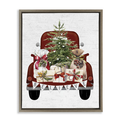 Camion de Noël Believe