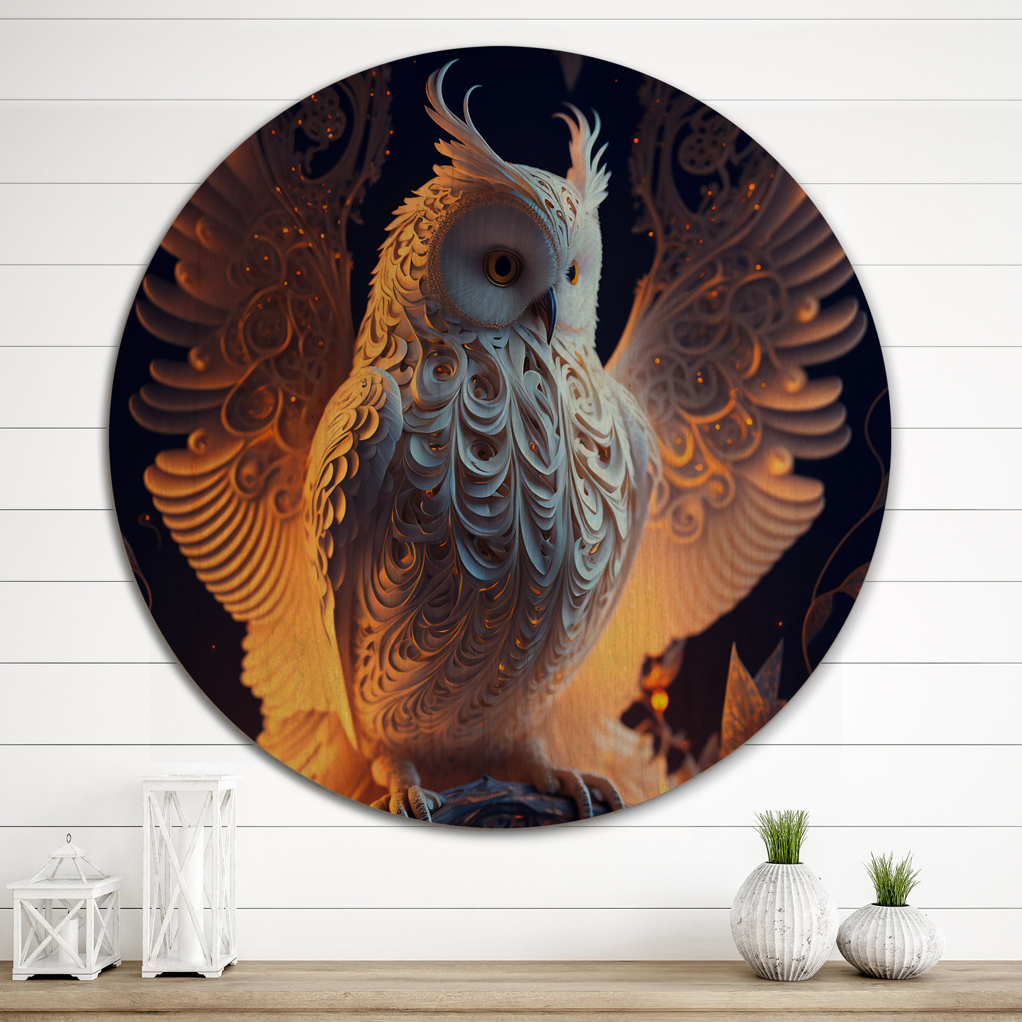 https://assets.wfcdn.com/im/29034920/compr-r85/2444/244438395/luminous-white-owl-ii-on-wood-print.jpg