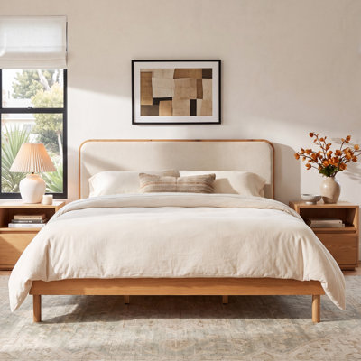 Wood Frame Bed