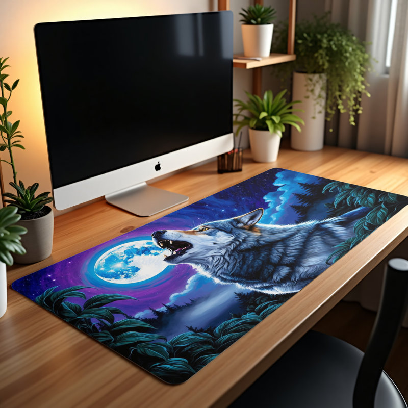 Polyester Desk Pad, 23.6x13.8