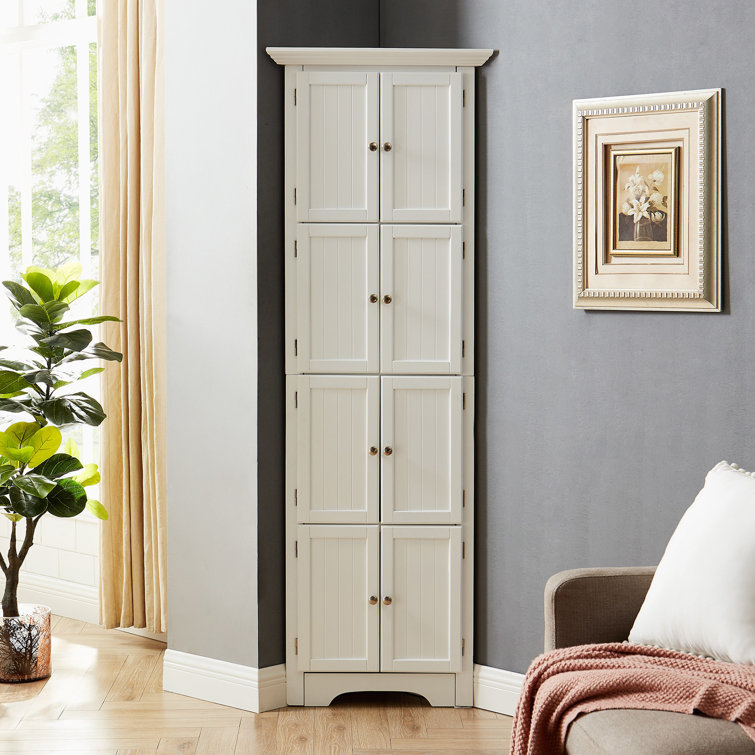 Tall Corner Cabinet Storage