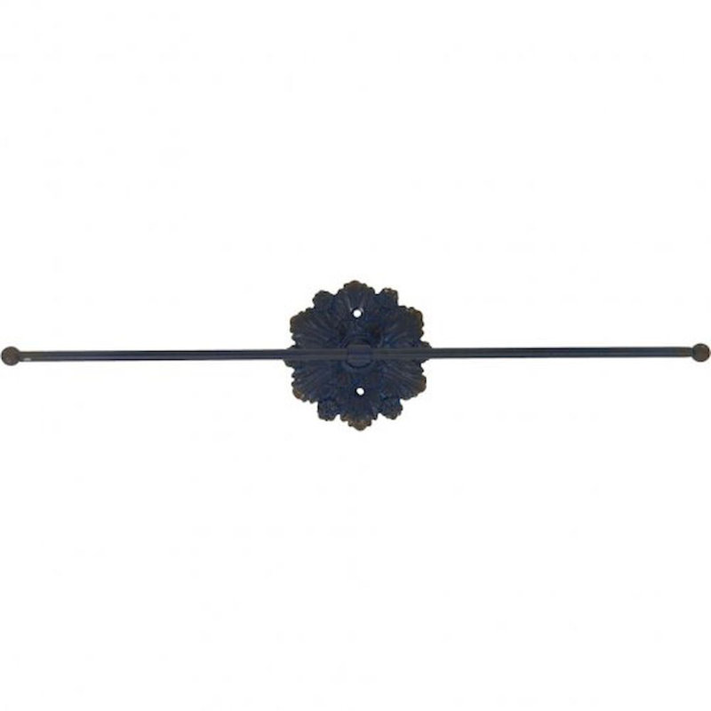 Porte-bijoux mural, Noir, noir, noir, noir, 14,75 po x 3,25 po x 1,75 po