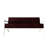 Velvet Upholstered Accent Sofa-340819890-340819888