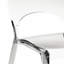 SET OF 4 POLYCARBONATE CHAIRS PEARL - GREY-882830139