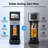 Commercial Automatic Can Seamer with Dual Rollers, Height Detection and Touchscreen, Matte Black