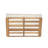 Vincent Outdoor 2-Piece Acacia Wood Conversation Set With Cushions