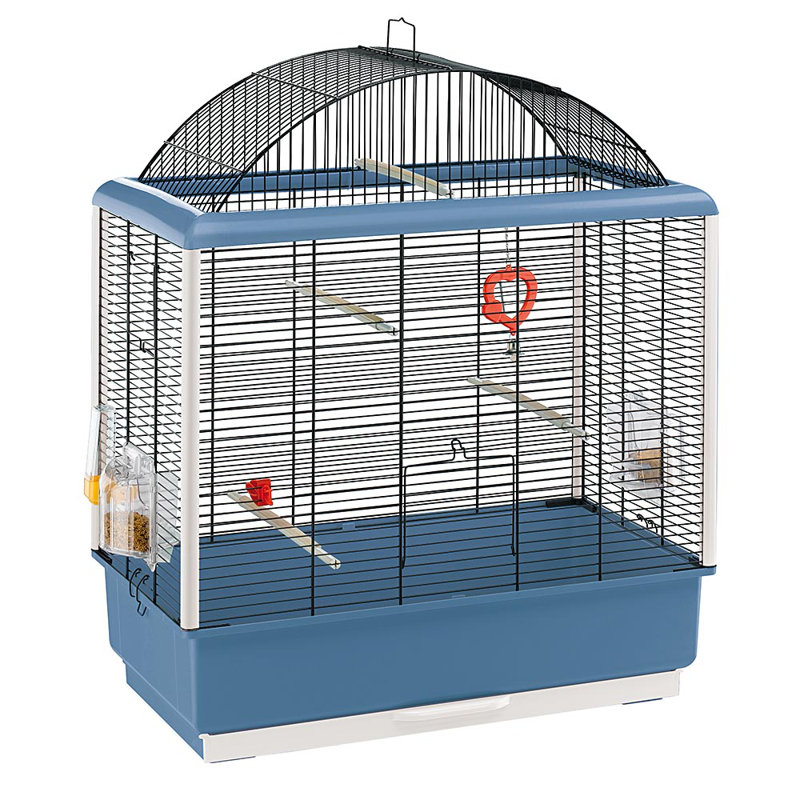 69cm Dome Top Hanging Bird Cage with Perch