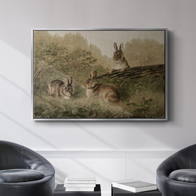 Vintage Landscape -DCCXIII Framed Gallery Wrapped Canvas