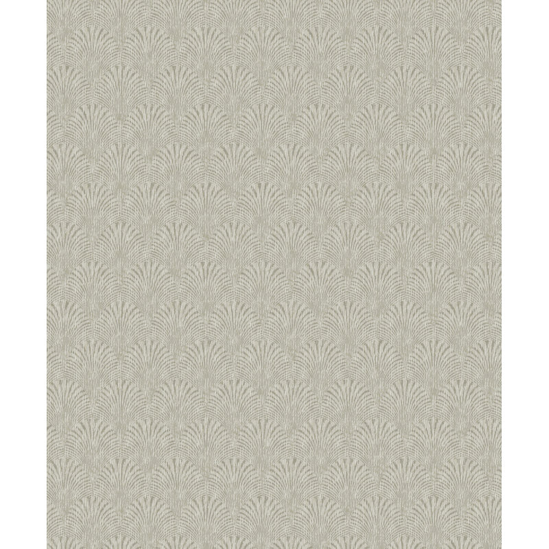 Boutique Geometric Fan Wallpaper Roll, Cream