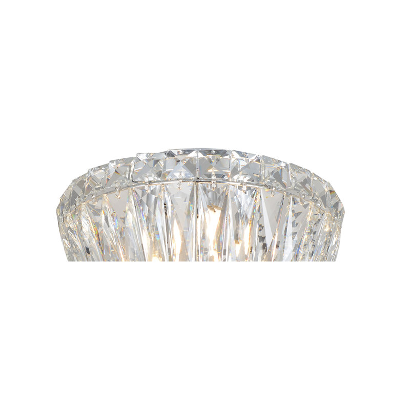 Isaacson Crystal Flush Mount