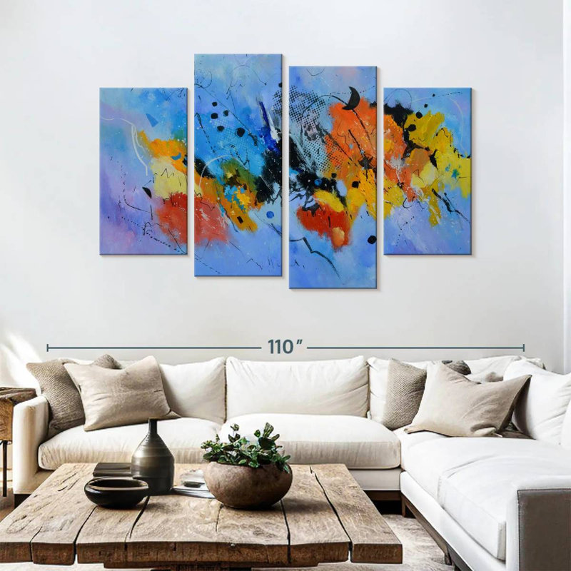 Avery Stratos, 54" H x 84" W