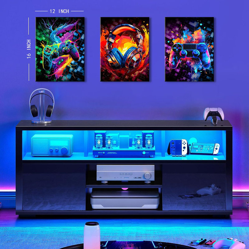 3 Piece Wrapped Canvas Print