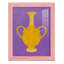 Vase néon Bethzy II encadré sur papier-1318386189-1318386185