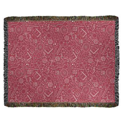 Couverture en coton tissé Katelyn Elizabeth