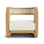 Fauteuil demi-tonneau Elloise