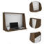 Bureau mural Afrec, tablette simple