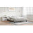 Strath vidaXL Bed Frame, Faux Leather Upholstered Platform Bed Frame, No Mattress-285223866-285223840