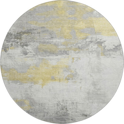 Premium Machine Washable Mehara AMF1685 Abstract Rug