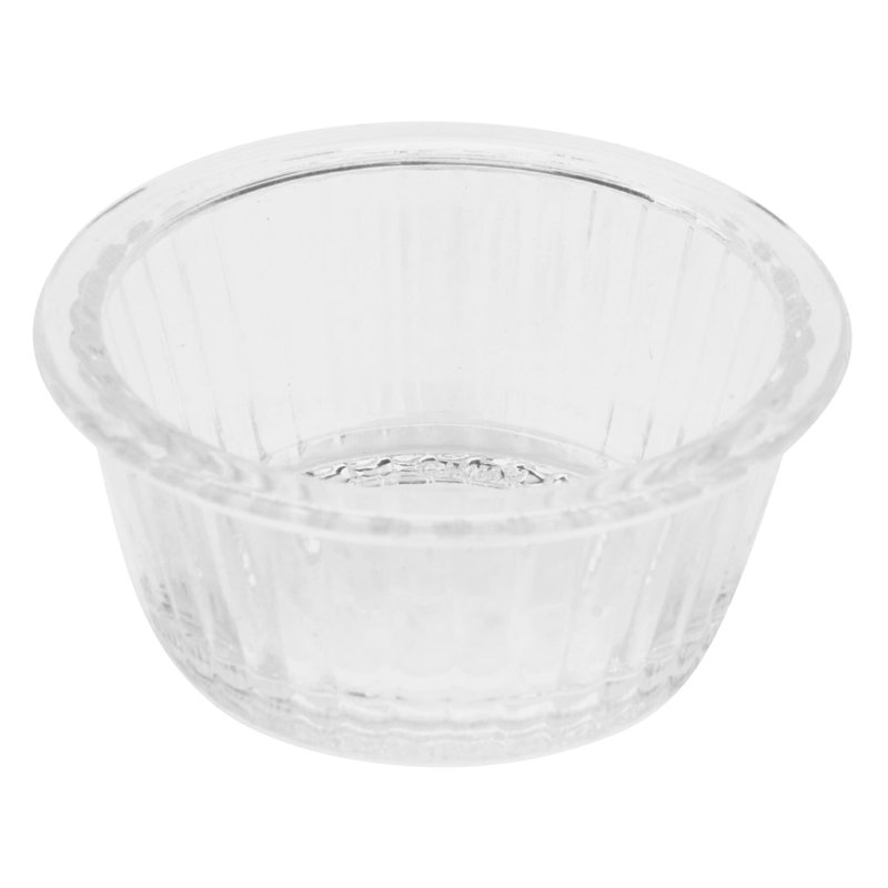 GET Plateaux de cuisson cannelés et mélamine Ramekins, Transparent