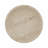 Latitude Run® 10" Tan Travertine Footed Bowl, Stone