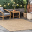 Rectangle Geometric Indoor / Outdoor Area Rug-25815515