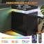 45cm W Acrylic Bedside Table