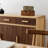 Nordic-style multi-functional sideboard cabinet
