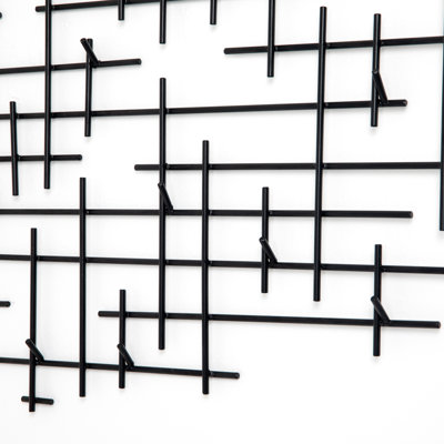 Visalia 16-Hook Coat Rack