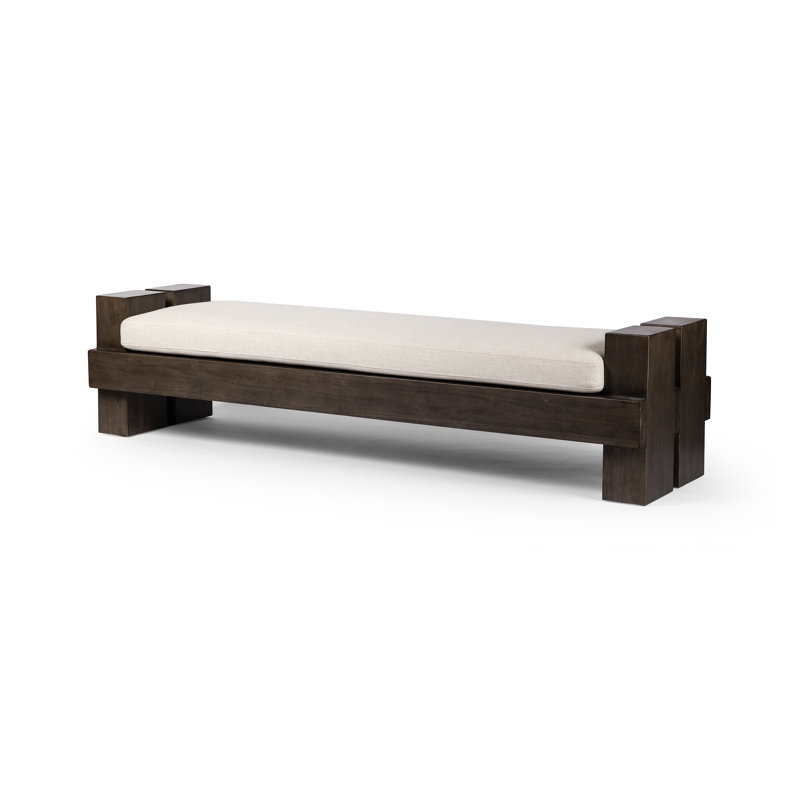 Florry Polyester Blend Upholstered Bench