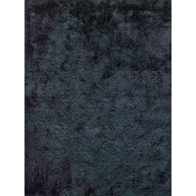 Sumo Shag Area Rug in Black