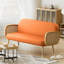 Housse pour canapé-lit réversible en tissu de polyester réversible avec fermeture à glissière 3 côtés-96484507-87758522
