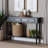Laura Baxton Studio Malinda Classic Black Wood 2-Drawer Console Table With Spindle Legs-668574724