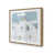 Brushed Gold Single Picture Framed, Solid Wood