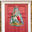 Door Hanger Decor Christmas Birds Decorative Accent