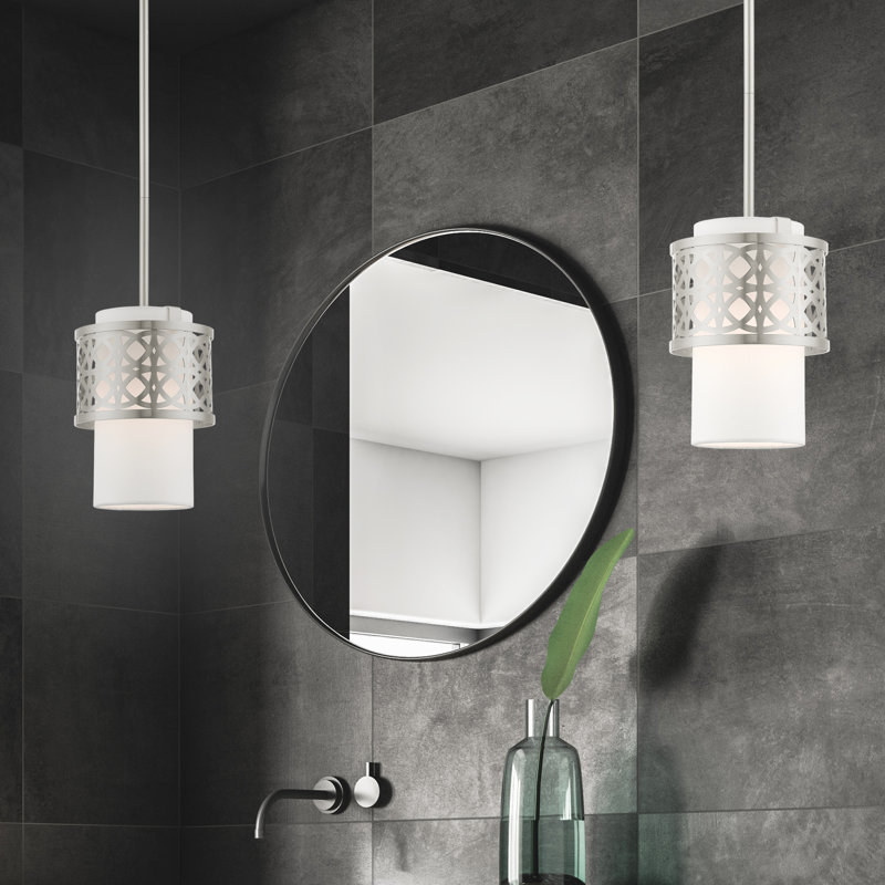 Eraman 1 - Light Single Pendant, Brushed Nickel