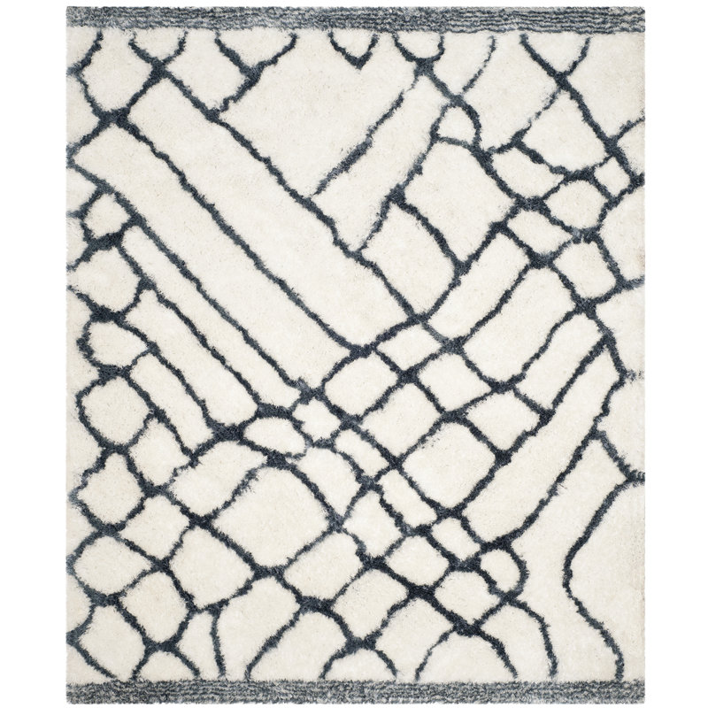 Tapis performance oriental rétro, Rectangulaire 8 pi x 10 pi
