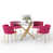 Rose rouge est en rupture de stock