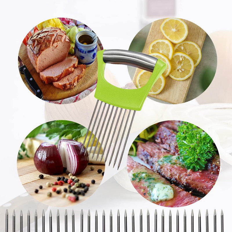 2-pack Onion Slicer Holder Green