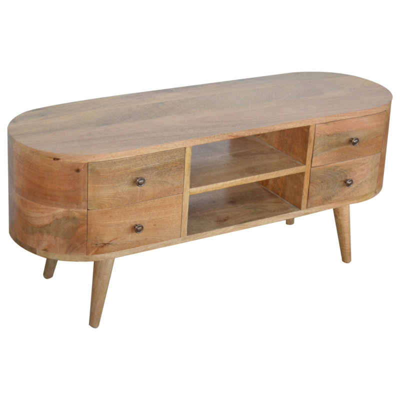 Gina TV Stand for TVs up to 50", Oak-Ish