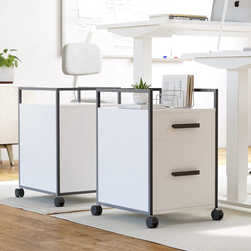 Labissiere File Cabinet, White