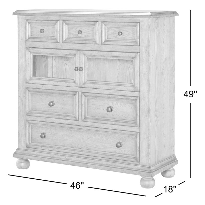 Commode en verre Country Market, Noir