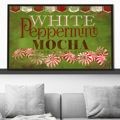 White Peppermint Mocha (Horizontal) by By Jodi - Graphic Art