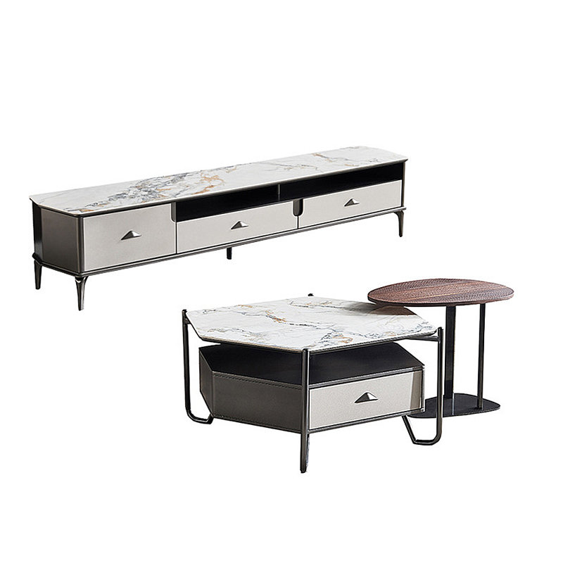 Table basse avec meuble télé italien