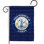 Drapeau de jardin armée en polyester 19 po x l 13 po