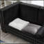 Uphlostered Loveseat with Nailheads-2086471050